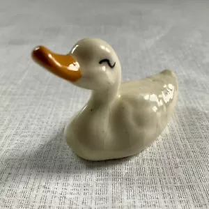 VTG Miniature Hagen Renaker Made in USA Long Billed Duck Mama Retired - Picture 1 of 12