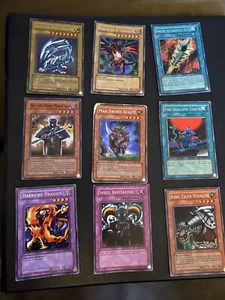 ✅Yugioh Binder Collection Cards. RED-EYES B. DRAGON, BLUE-EYES WHITE DRAGON,ETC! - Picture 1 of 16