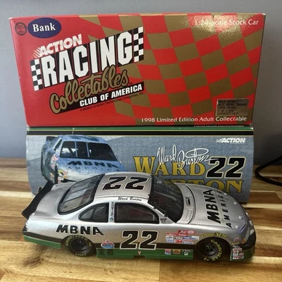 ACTION WARD BURTON #22 MBNA PLATINUM 1988 PONTIAC GRAND PRIX 1:24 - Image 1 of 4