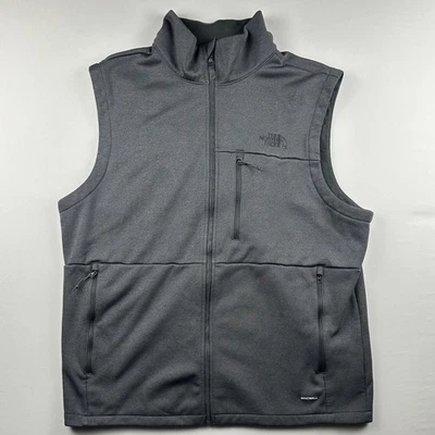The North Face Windwall Apex Bionic Gray Vest Water Repellent Performance Vest - Image 1 of 4
