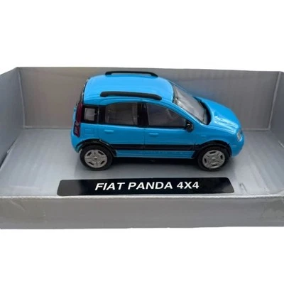 Modellino Auto City Cruiser 1/43 Fiat Panda 4x4 Blue - Immagine 1 di 2