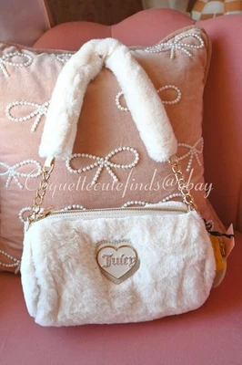 Acogedor bolso de hombro Juicy Couture Preppy rosa barril Foto 1 de 4