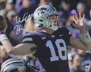 WILL HOWARD KANSAS STATE/STEELERS SIGNED AUTO 8X10 PHOTO BECKETT W149022 - Picture 1 of 1