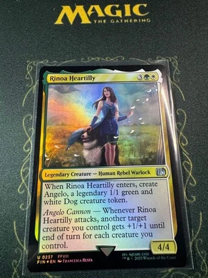 MTG Rinoa Heartilly FF8 Collaboration English Version Foil - Image 1 of 4