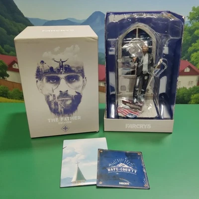 Far Cry 5 Padre Edición Coleccionista Joseph Seed Estatua con Póster y Banda Sonora  Foto 1 de 4