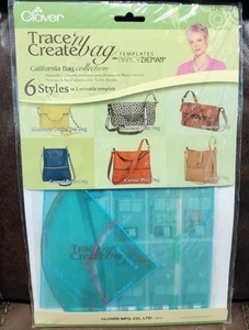 Clover Trace 'n Create Bag Template Nancy Zieman California Bag Collection #9509 - Picture 1 of 2
