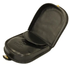 TRY-5 Smooth Soft Leather Coin Purse Pouch Tray/Money Change Holder, Black, S... - Bild 1 von 1