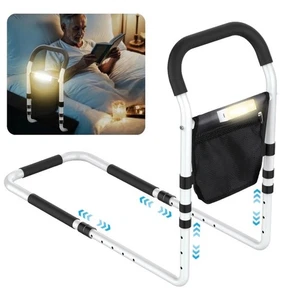Barre Letto per Anziani Adulti Comodino Assistenza Maniglione Barra Sicurezza Binario Luce Sacco - Foto 1 di 10