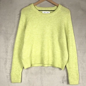 SAMSOE SAMSOE Pullover Merinowolle & Alpaka Mischung Gr. S Daiquiri Grün L/S Crew - Bild 1 von 11