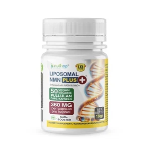 Nutriop® Max Strength LIPOSOMAL N-M-N PLUS+, mejorado con NADH & NAD+ - Imagen 1 de 5