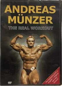 ANDREAS MUNZER The Real Workout DVD *RARE* shot just before death in 1996 IFBB - Picture 1 of 2