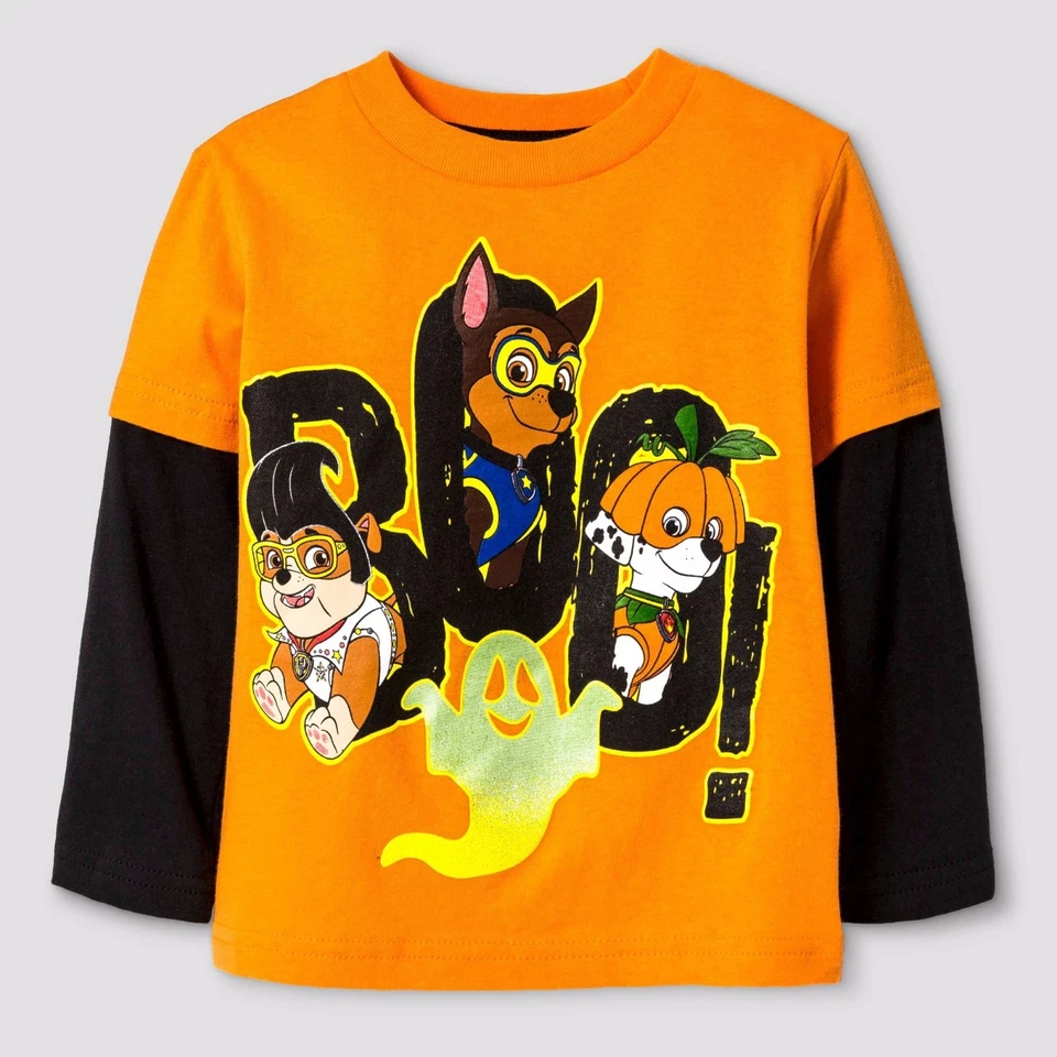 Baby Boys' PAW Patrol Long Sleeve Glow-in-the-Dark Graphic T-Shirt  12 Months - Image 1 of 1