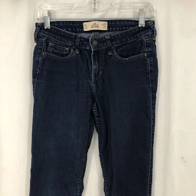 Hollister Super Skinny Medium Wash Low Rise Denim Blue Jeans 3L 26/33 (28x33) - Image 1 of 4