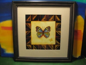 Decorative Butterfly Framed Wall Art by Giftcraft - Picture 1 of 7