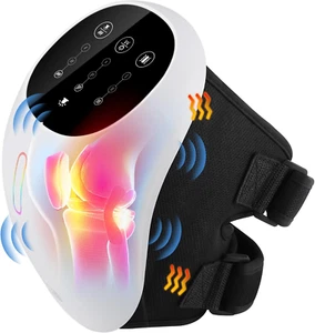 Cordless Knee Massage with Heat for Pain Relief Portable Red Light Therapy with - Picture 1 of 6