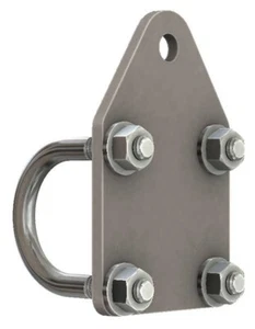 Universal Steering Stabilizer Bracket Mount for use with 1.25-1.5 Diameter Tube - Picture 1 of 12