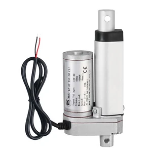 12V Actuador lineal de recorrido 1000N de elevación Motor para trabajos pesados - Imagen 1 de 11