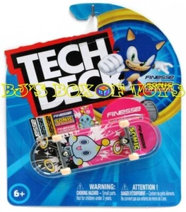 Tech Deck Finesse Sonic the Hedgehog CHAO Blue Character Skateboard 4 in, New - Bild 1 von 3