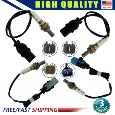 4pcs Oxygen Sensor Up+Downstream Sensor fits 2002 2003 2004 2005 Kia Sedona 3.5L - Image 1 of 4