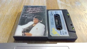 MICHAEL JACKSON THRILLER 1st UK EPIC DOLBY B NR STEREO CASSETTE TAPE LP 1982 - Picture 1 of 1