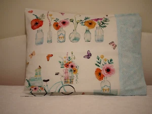 Handmade Standard Size Pillowcase Set English Garden - Picture 1 of 9