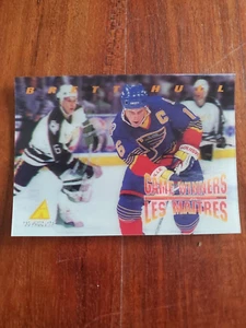 1995-96 BRETT HULL PINNACLE MCDONALDS GAME WINNERS CARD #McD-06 St. Louis Blues - Picture 1 of 3