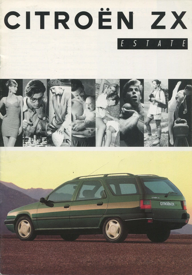 CAR BROCHURE: CITROEN ZX ESTATE - 1993 - Image 1 of 1