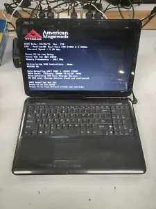 ASUS K50I ™Intel T4400*+4GB*GPU*15.6”LED*DVD-RW* No HDD Or Psu - Picture 1 of 3