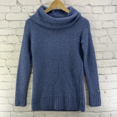 Suéter Columbia Mezcla Lana Mujer Talla XS Púrpura Capucha Cuello Foto 1 de 4