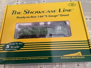 S-Helper Showcaseline S Gauge Burlington Northern SW-8 - Picture 1 of 2
