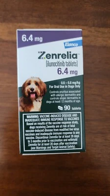 ELANCO Zenrelia For Dogs (ilunocitinib Tablets) 6.4mg