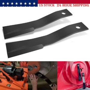 7555 Rotary Cutter Blades 24’’x3/4" Lawn Mower Blades For Bush Hog, 2 Blade Set - Picture 1 of 8