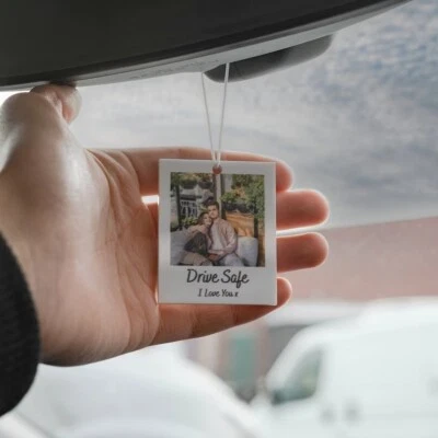 Custom Acrylic Photo Car Hanging Creative Gifts for Valentine's Day Birthday - Image 1 of 4