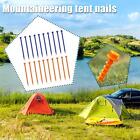 Plastic Beach Tent Nail Tent Ground Pile Outdoor Mountaineering Canopy LOT R7U2