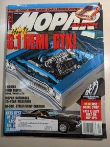 Mopar Action Magazine April 2006 Challenger R/T Cuda Dodge Ram Hemi A100 Dart - Picture 1 of 3