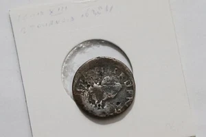 🧭 🇫🇷 France LOUIS XIII Double tournois 1638 B66 #887 - Picture 1 of 6