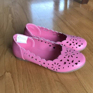 Gymboree Rosa Dess Schuhe Flats Ostern Dress Up Jugend Mädchen Starburst Deko Gr. 1 - Bild 1 von 10