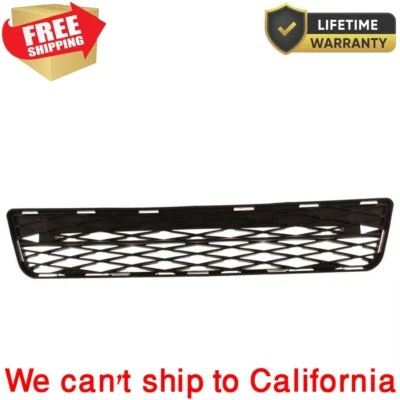 For 2009-2014 New Textured Black Front Center Bumper Grille Toyota Matrix Foto 1 de 4
