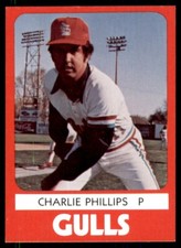 1980 TCMA Minor League Charlie Phillips Salt Lake City Gulls #8