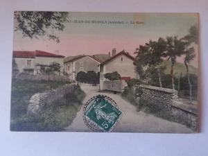 CPA 07 SAINT-JEAN-DE-MUZOLS - La Gare - Imagen 1 de 2