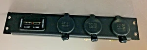 HAVIS Steckdose 12V und KUSSMAUL zwei USB Ports für Konsole - Bild 1 von 6