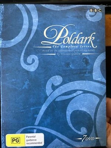 Poldark complete series 1 and 2 DVD ES1 7-disk set BBC favourte from the 1970s - Picture 1 of 3