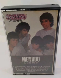 Menudo A Todo Rock Cassette Tape Album 1983 RCA - Foto 1 di 5