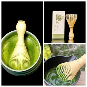 Japanischer Matcha Whisk Grüner Tee Pulver Brush Grinder Matcha Tee Mixer Rührer - Bild 1 von 11