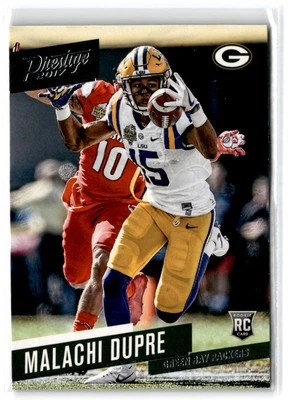 2017 Panini Prestige Malachi Dupre #210 Rookie Green Bay Packers - Image 1 of 2