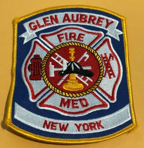 Glen Aubrey New York Fire Department Patch unbenutzt - Bild 1 von 2