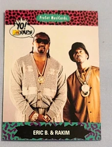 1991 ProSet MusiCards YO MTV Raps! Eric B & Rakim #31 - Picture 1 of 2