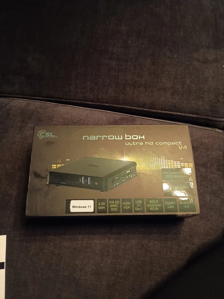 CSL Narrow Box Mini-PC - Bild 1 von 2