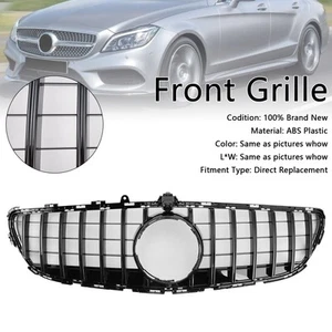 Front Bumper Grill Grille Fit Mercedes Benz CLS-Class W218 CLS350 2015-2018 - Picture 1 of 10