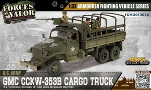 Forces Of Valor 1:32 Scale GMC CCKW-353B US Army Cargo Truck US 1st Infantry LST - Picture 1 of 3